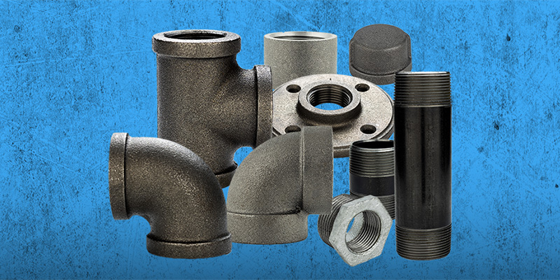 Stainless Steel, Black Malleable, Galvanised, Copper Pipe Fitting